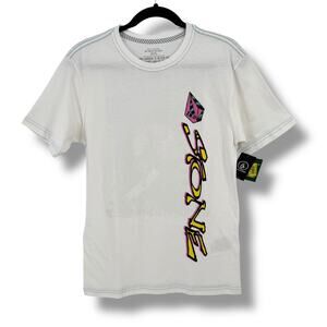 Volcom Sea Punk T Shirt Big Boys Size Large 12 Front Back Surfer Print